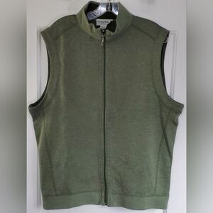 Tommy Bahama Mens Flip Coast Reversible Full Zip Vest - Size M - NWT